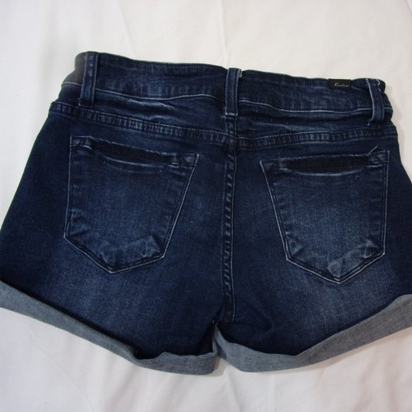 Kan Can Jeans Blue Denim Shorts Size 5 - Picture 2 of 4